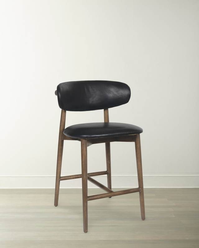 Ethan Leather 26" Counter Stool